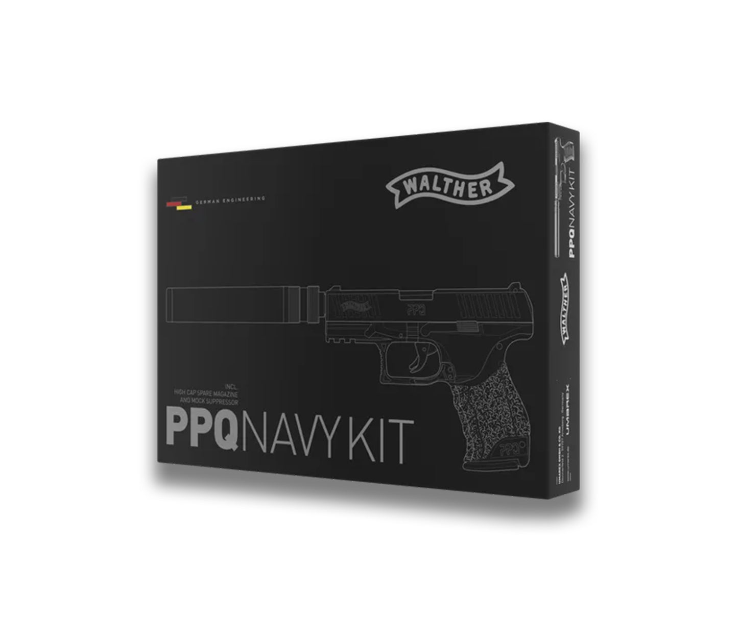 2.5109 - Walther PPQ Navy Kit BLK
