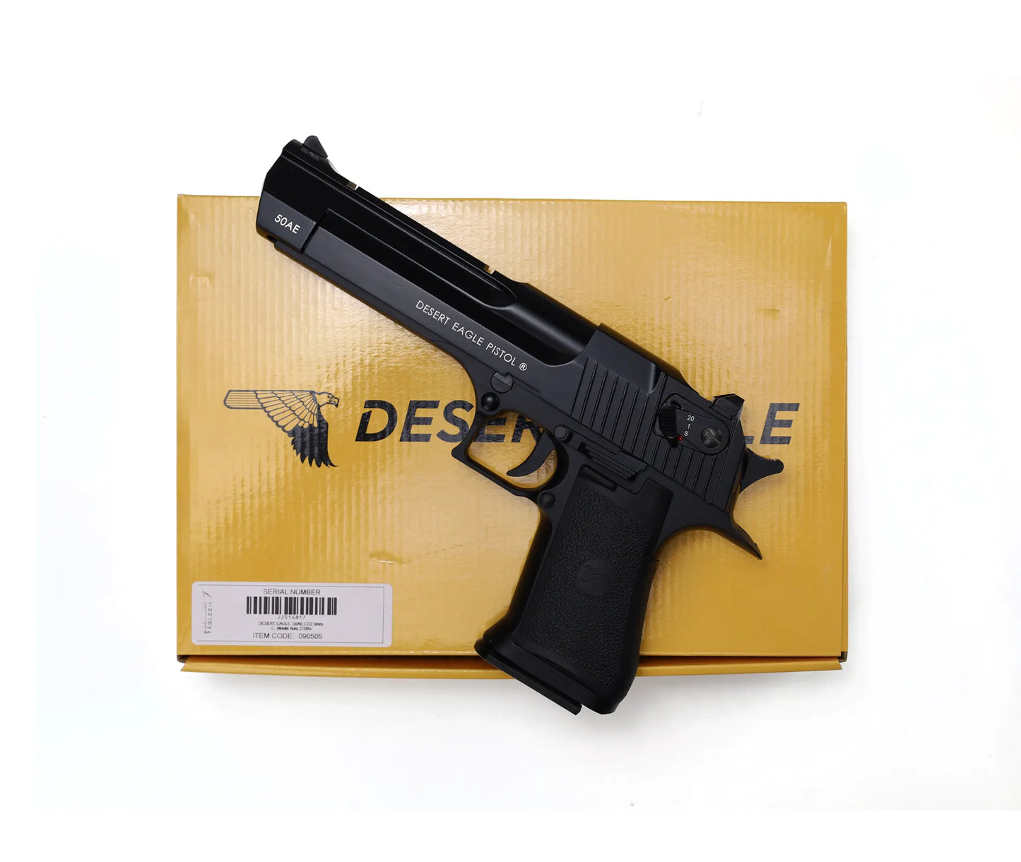 090505 - DESERT EAGLE .50AE CO2 6mm C. Mobile Auto 21BBs