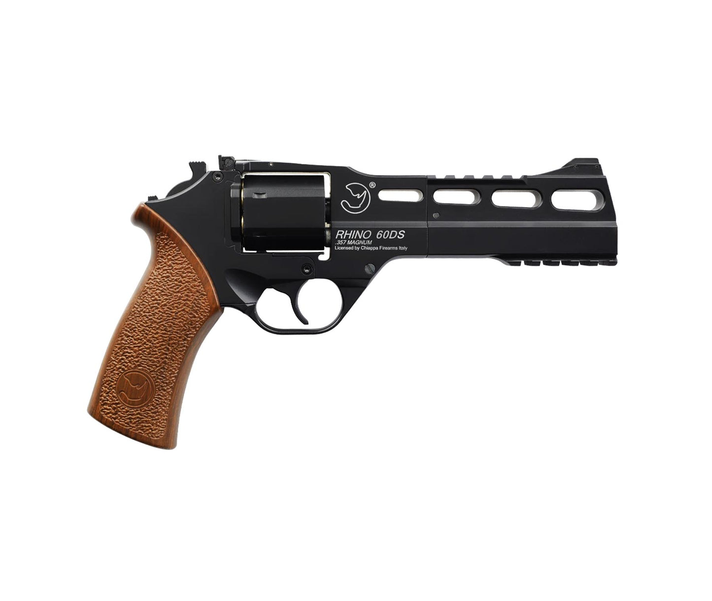 440.124 - RHINO REVOLVER 60DS AIR CO2 bb BLACK