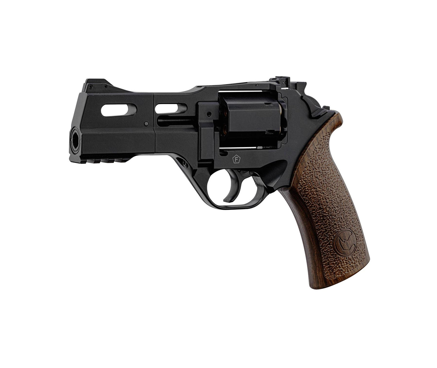 440.123 - RHINO REVOLVER 40DS AIR CO2 bb BLACK