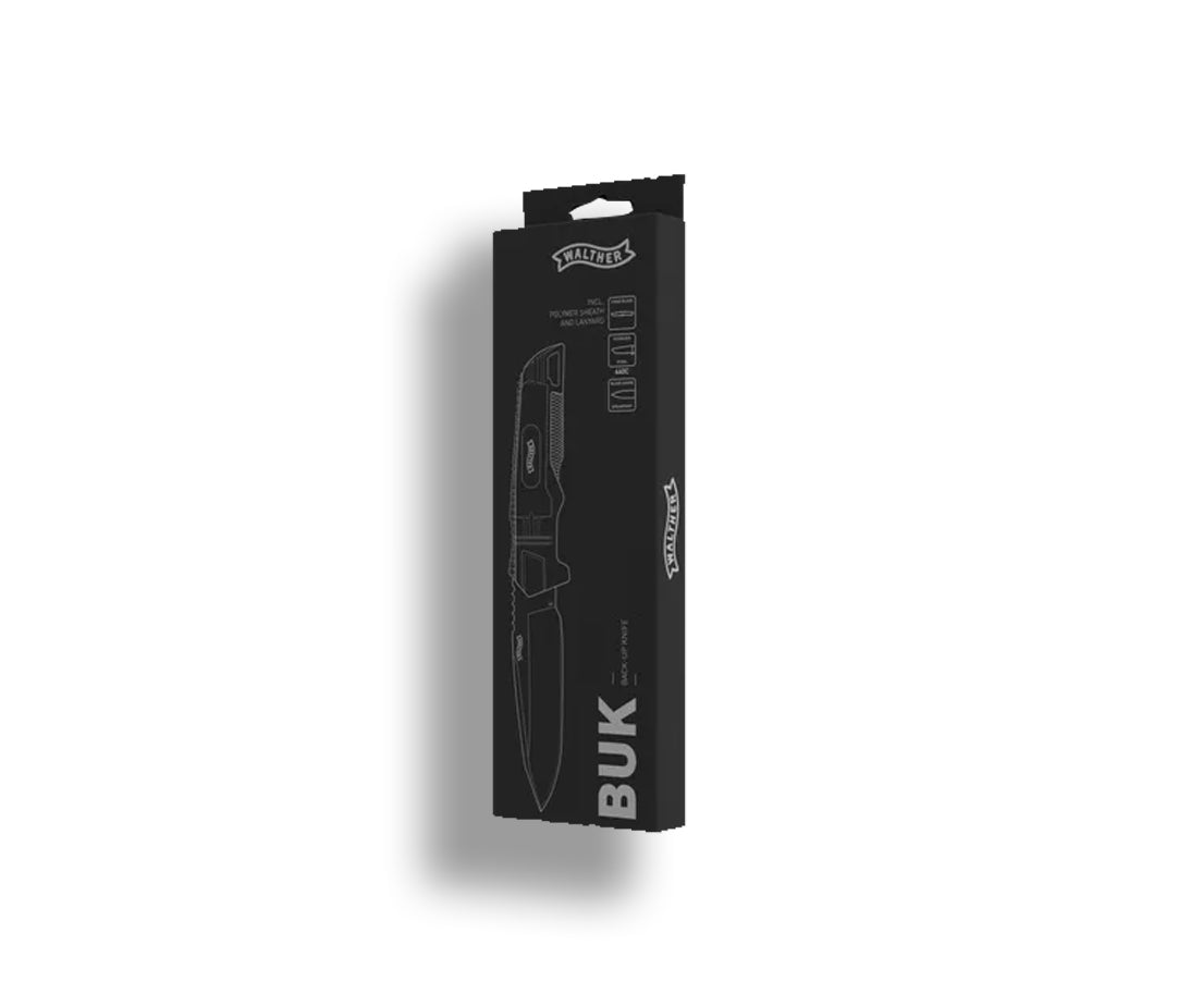 5.0894 - Walther BUK, Back-Up Knife, FDE