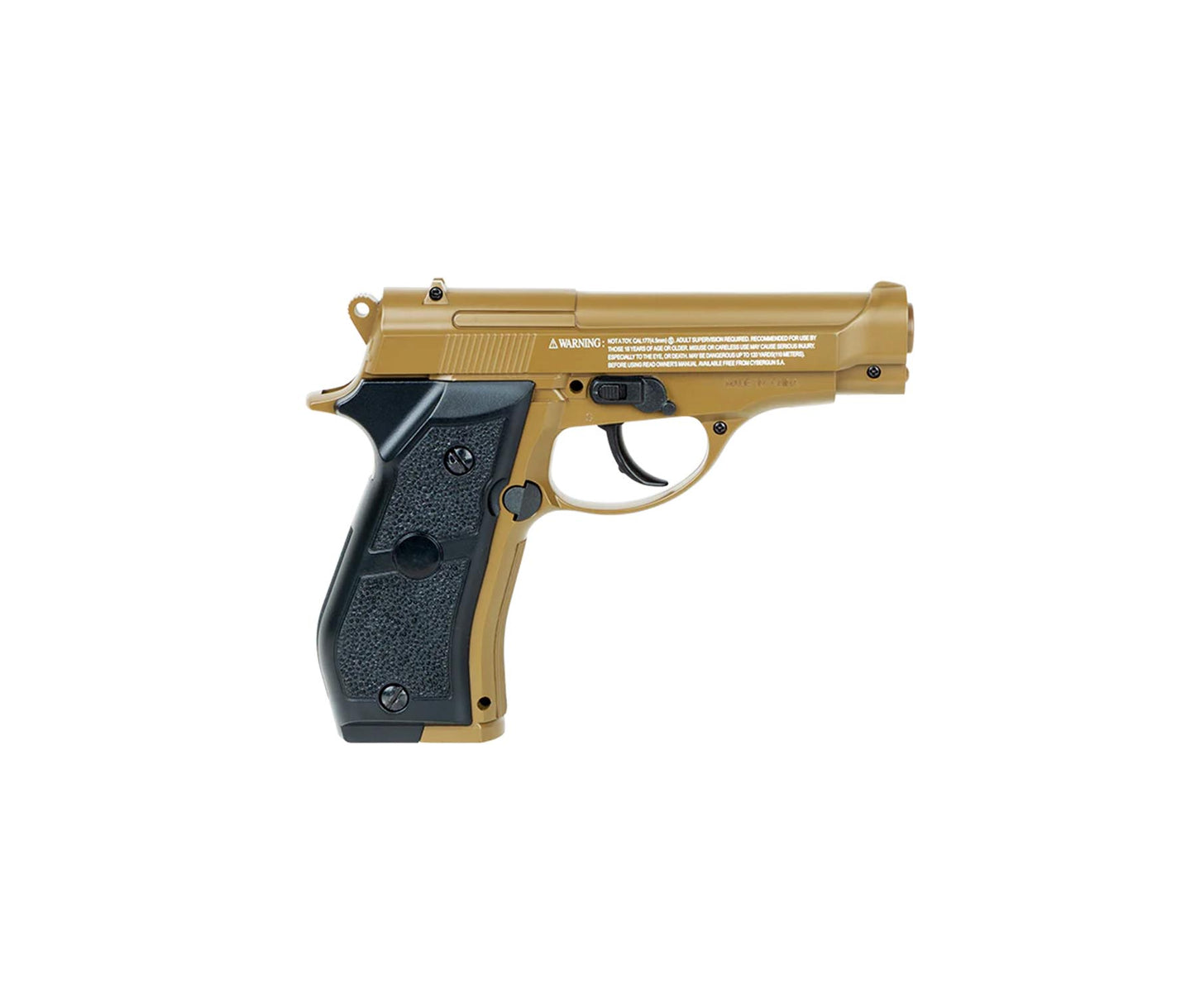 288763 - SWISS ARMS P84 TAN CO2 20BBs AIRGUN