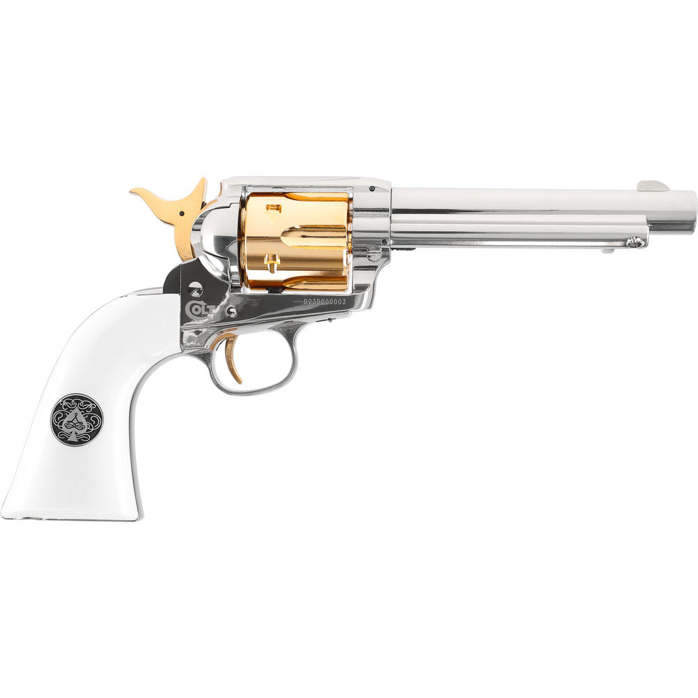 5.8456 - Colt SAA Smoke Wagon CHR-WHT 4,5 mm (.177) P CO2 < 3,0 J 6R