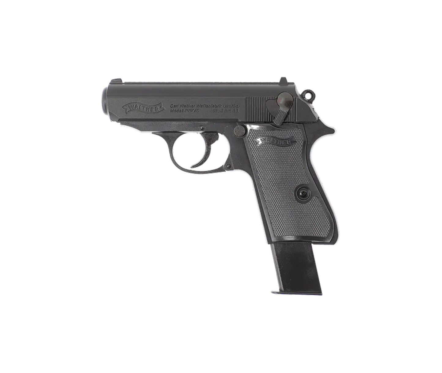 2.5007 - Walther PPK/S BLK 6mm Spring 0.5J 23R