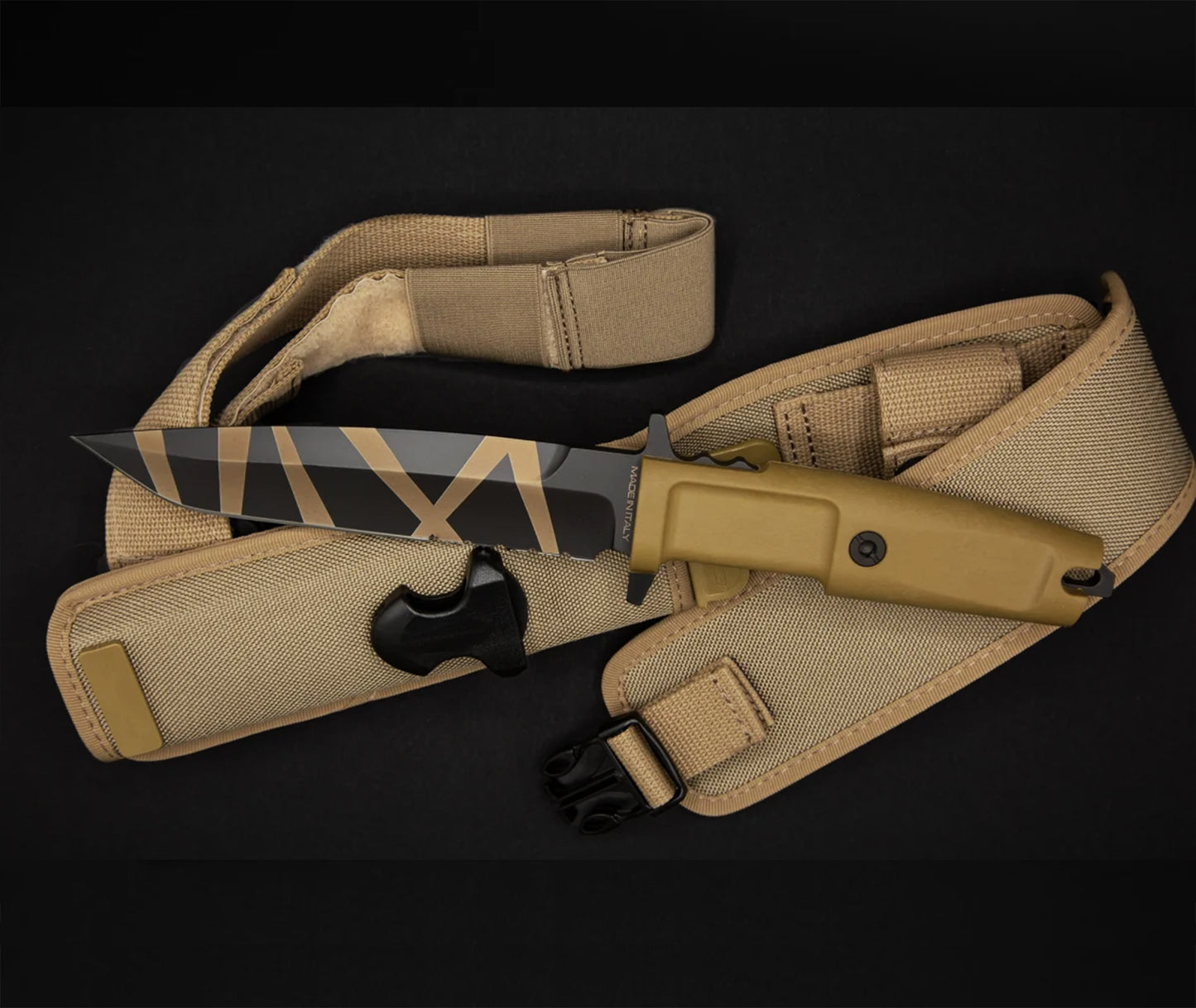 10010 - KNIFE COL MOSCHIN DESERT WARFARE