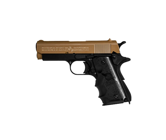 180166 - Colt 1911 Defender Gas (Tan Slide, Black Lower) /C12 GBB 13R 0.9J 6mm