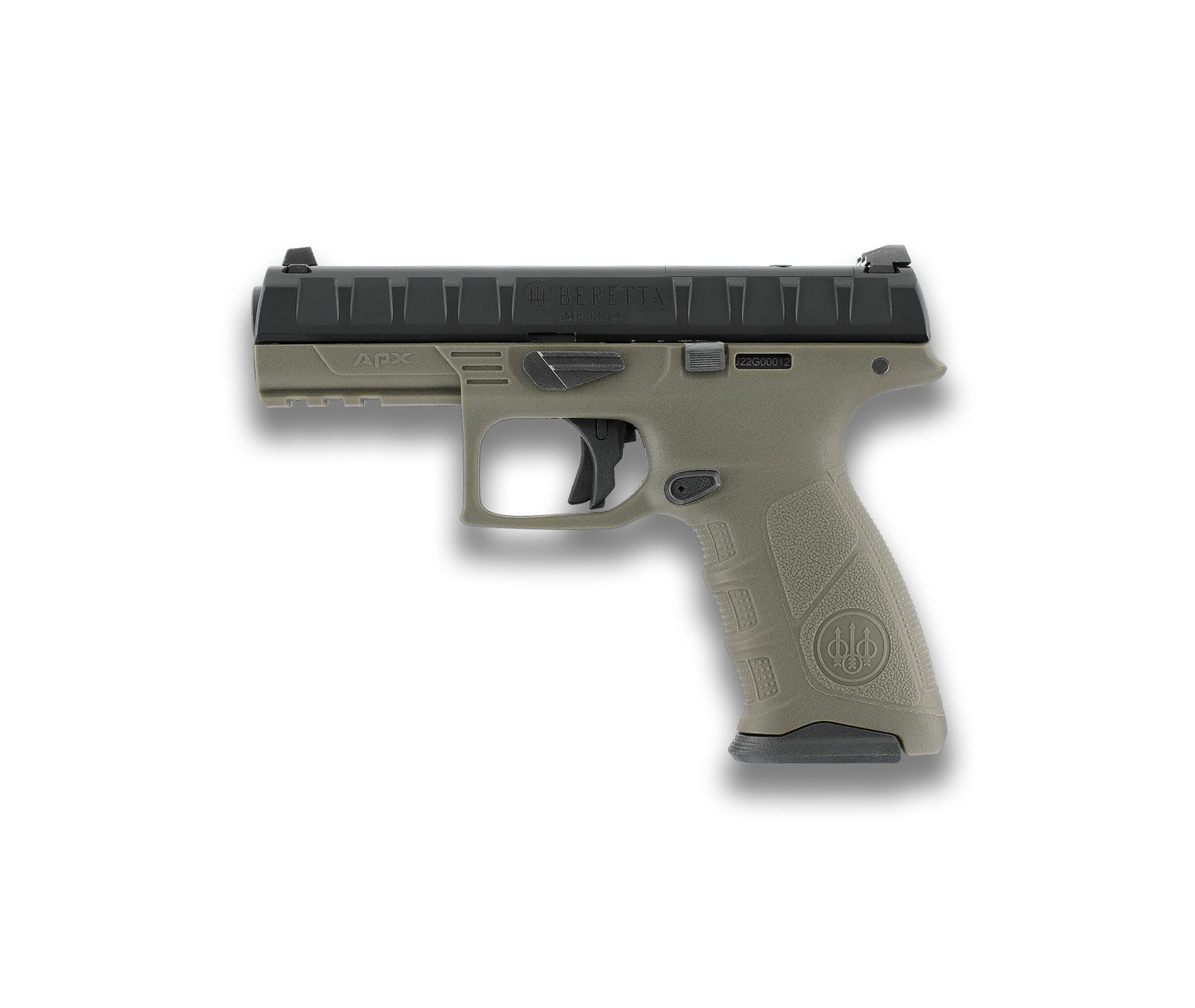2.6536 - Beretta APX RDO BLK-OD 6mm GBB 1J 22R