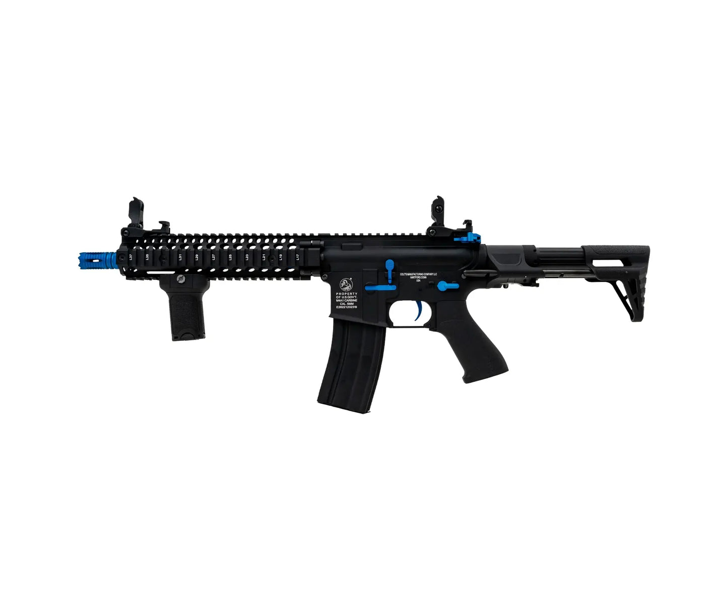 180025 - (BLUE) COLT M4 SIERRA AEG 6mm 1J 90R