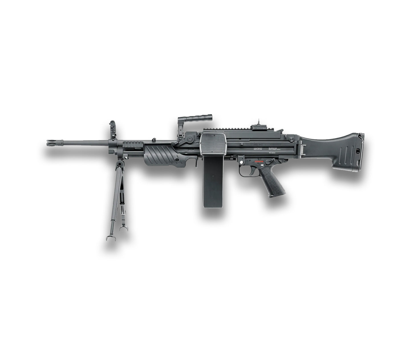 2.6488X - Heckler & Koch MG4 BLK 6mm AEG 1J 900R/4000R Full-Auto