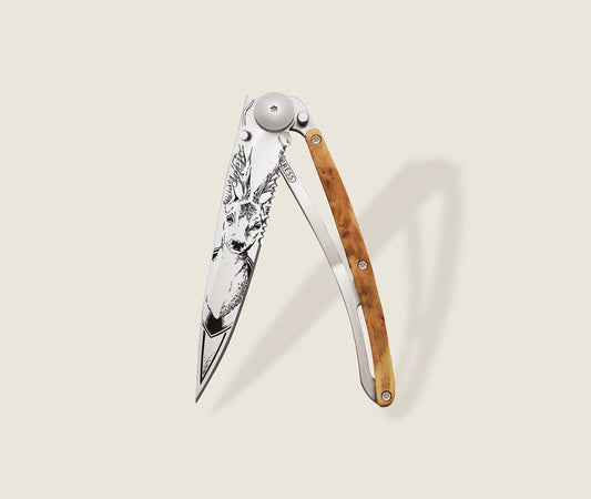 1CB000546 - DEEJO Serrated 37g Juniper wood / Deer