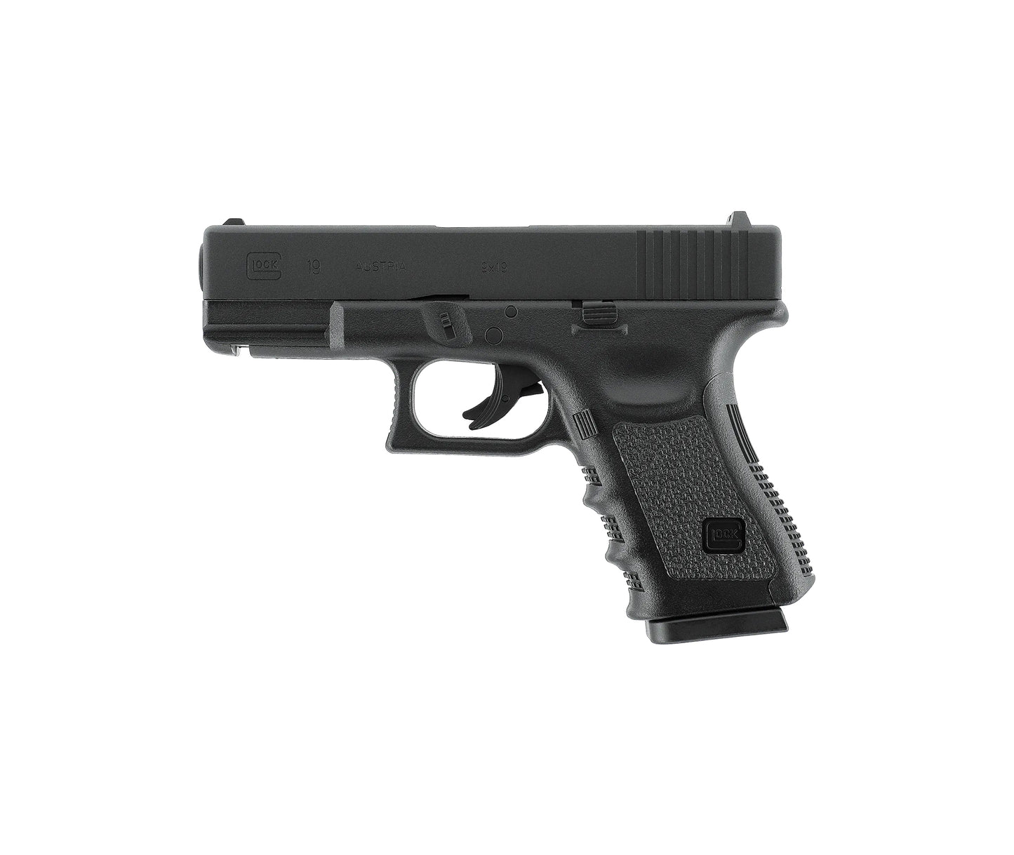 2.6418 - GLOCK 19 BLK 6mm CO2 2J 11R