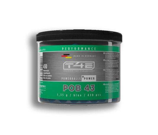 2.4770-1 - T4E Performance POB 43 Powerballs .43 BLU 1,35 g 430 pcs