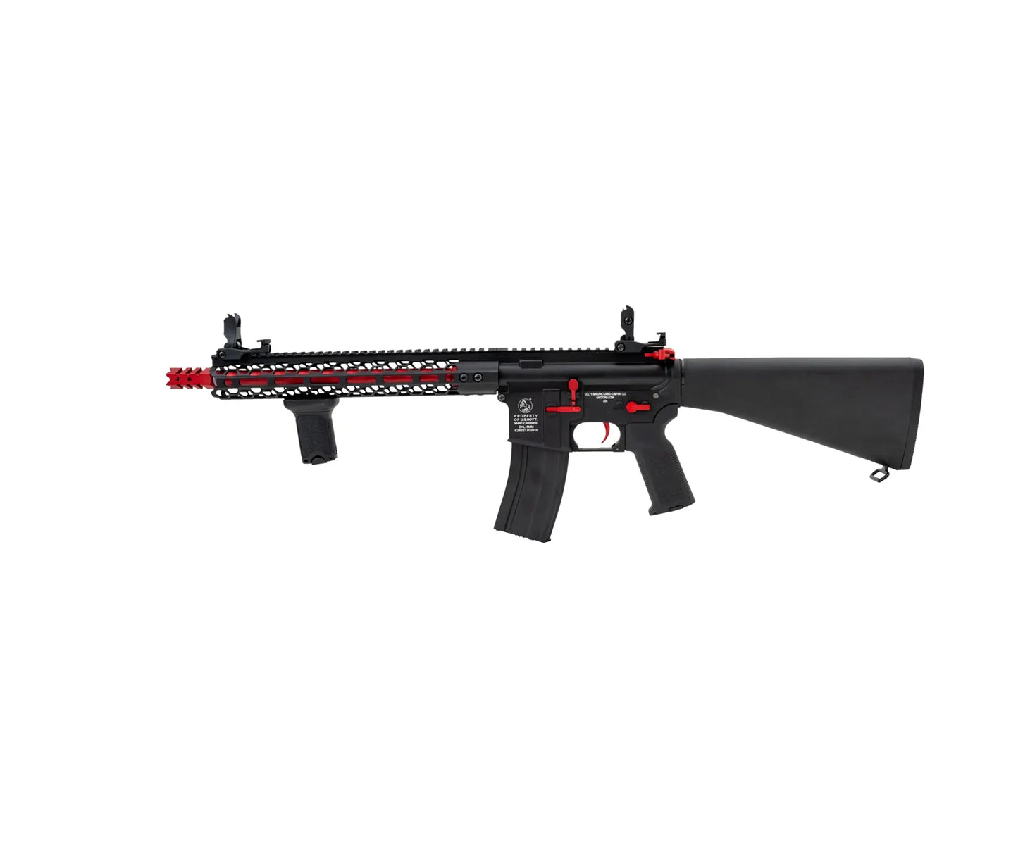 180034 - Colt M4 Lima Red AEG 6mm 1J 90R
