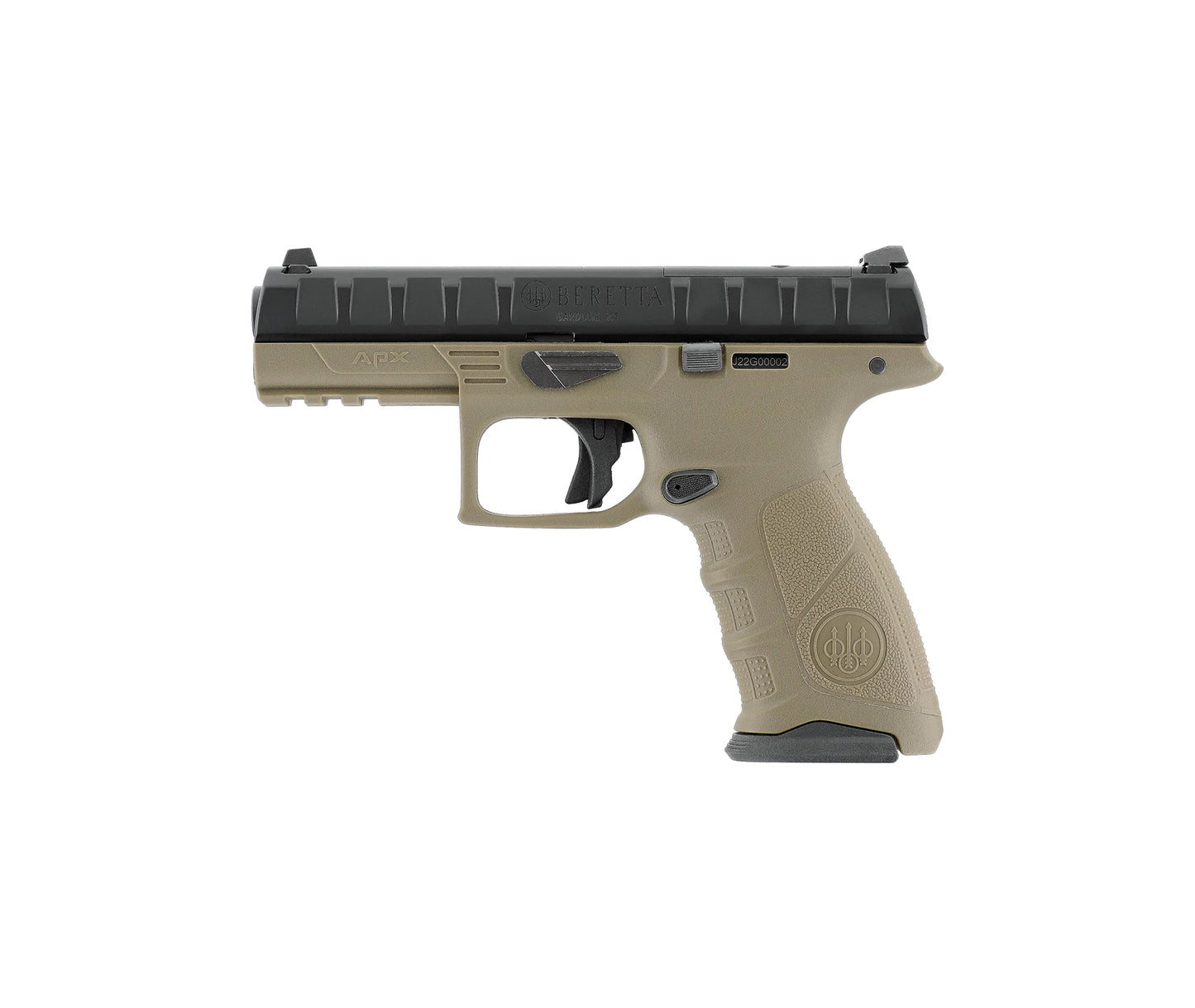 2.6537 - Beretta APX RDO BLK-FDE 6mm GBB 1J 22R
