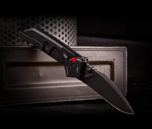 C02041 - KNIFE MF1 BC BLACK RUVIDO