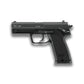 2.6356 - Heckler&Koch USP BLK 6mm CO2 1.3J 18R