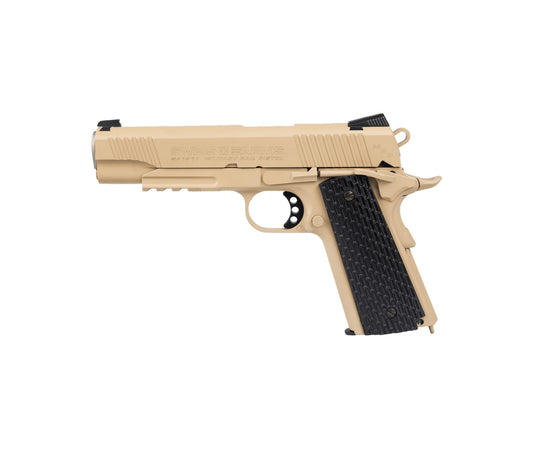 288507 - SWISS ARMS 1911 MILITARY RAIL PISTOL GBB CO2 AIRGUN