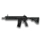 2.6479X - Heckler & Koch HK416 A5 SL BLK 6mm AEG 1.0J 160R FullAuto