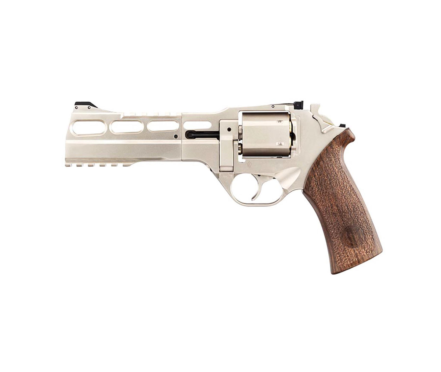 440.127 - RHINO REVOLVER 60DS AIR CO2 bb NICHEL CHROME