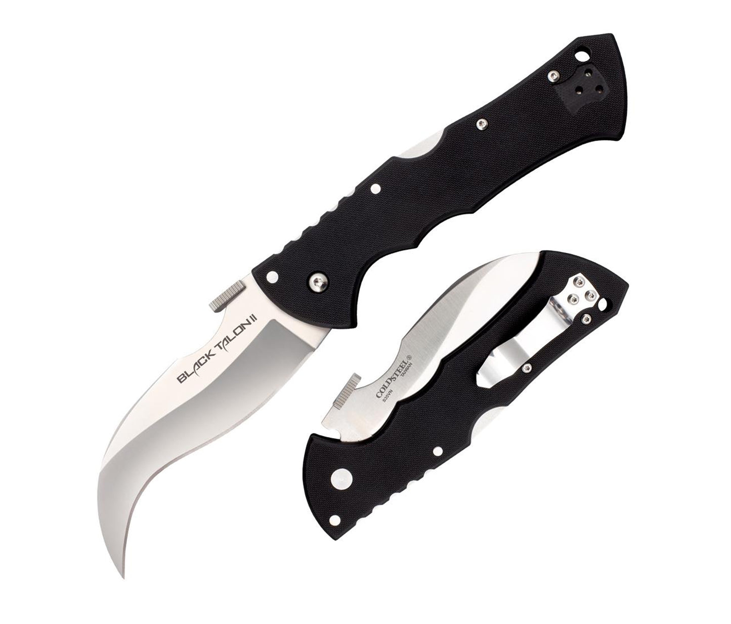 22BT - BLACK TALON II PLAIN EDGE COLD SEEL