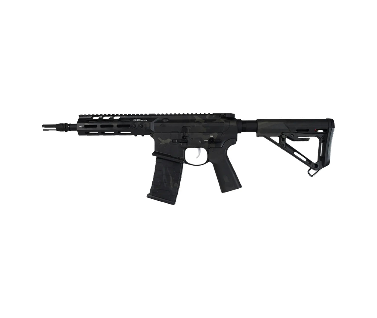 18037 - EMG NOVESKE Gen 4 w/ eSilverEdge SDU2.0 Gearbox AEG Pistol Multicam Black 1.2J