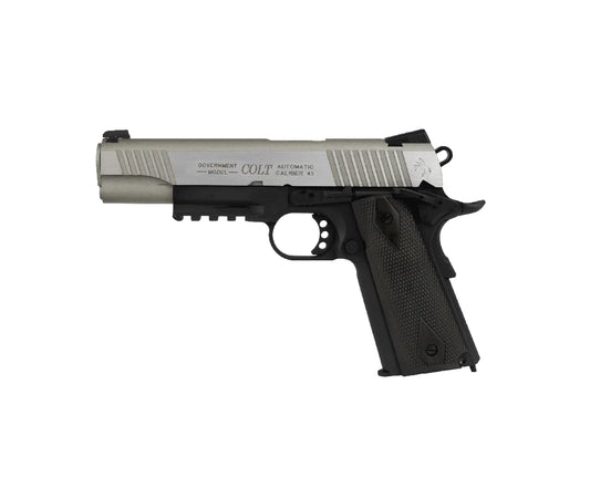 180531 - COLT 1911 DUAL TONE RAIL GUN CO2 17R 1J 6mm