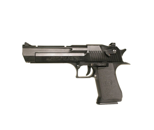 090502 - Desert Eagle .50 Blowback SEMI-AUTO Black Co2 Short Magazine 6mm 1J 21R