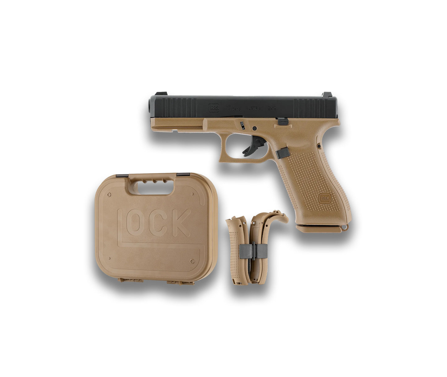2.6477 - GLOCK 17 Gen5 BLK-COY French Edition 6mm GBB 1J 22R