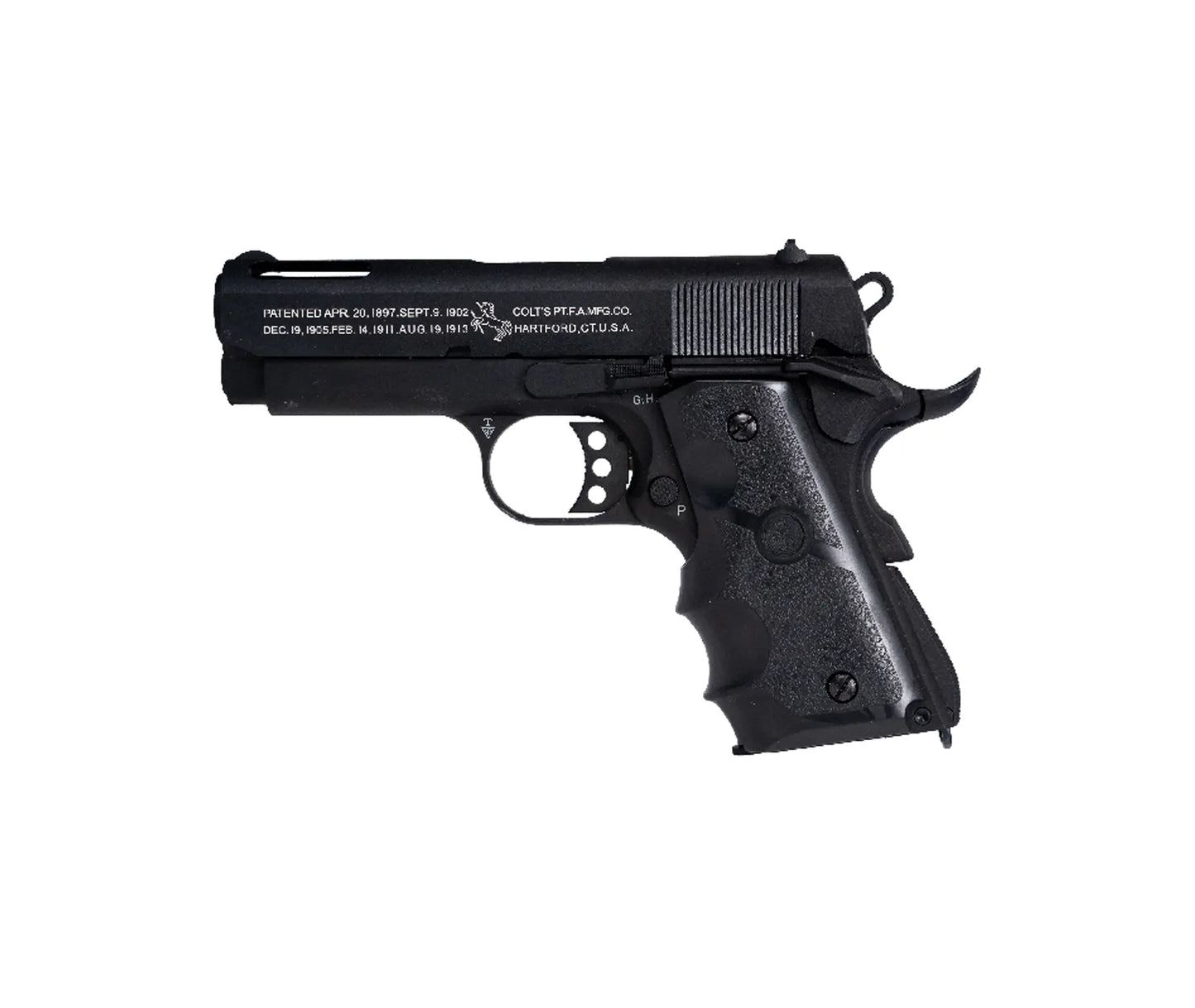 180141 - Colt 1911 Defender Gas Black /C12  6mm 0.9J 13R