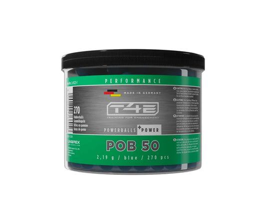2.4523-1 - T4E Power Balls +Power POB50 270 Shots Blue
