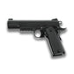 2.5878 - Browning 1911 HME BLK 6mm Spring 0.5J 14R