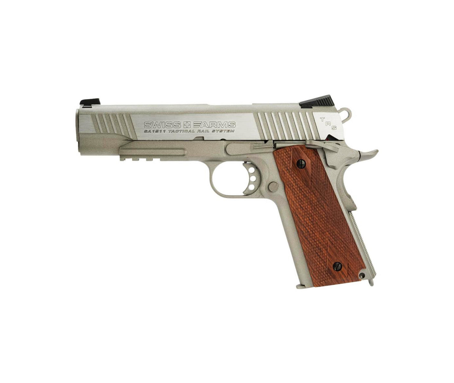 288508 - SWISS ARMS 1911 TACTICAL RAIL SYSTEM CO2 AIRGUN 18BBs