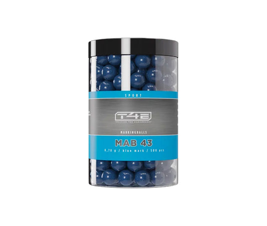 2.4596 - T4E Marking Balls MAB43 500 Shots Blue