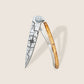 1CB000054 - Deejo, 37g, Pocket knife, Titanium, Olivewood, Terra Incognita,