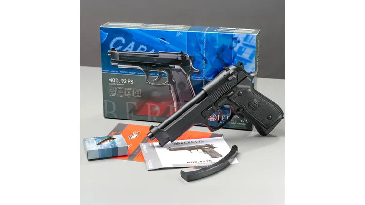 2.5796 - Beretta 92 FS BLK 6mm AEG <0.5J 16R