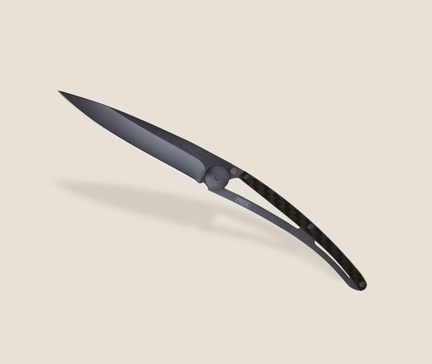1GC000105 - Deejo, 37g, Black, Carbon Fiber, Bolide