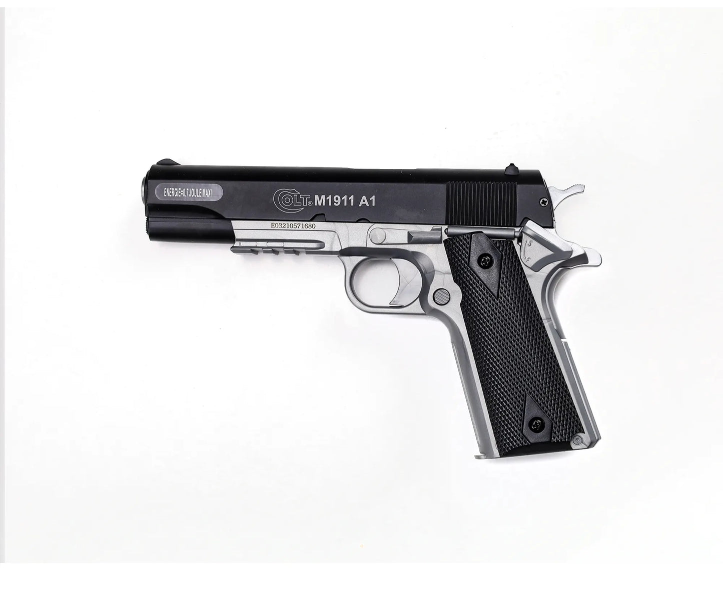 180131 - Colt 1911 Spring Dual Tone Black Silver