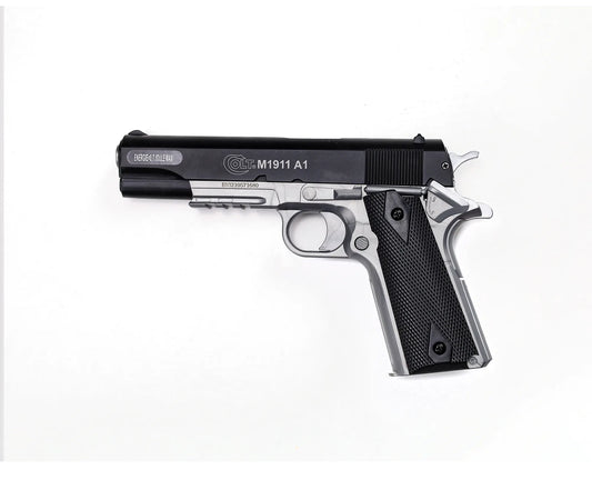 180131 - Colt 1911 Spring Dual Tone Black Silver