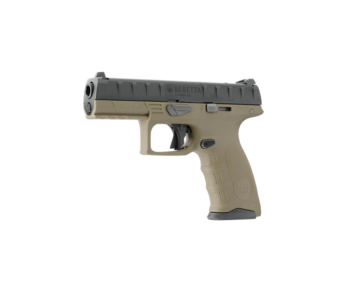 2.6537 - Beretta APX RDO BLK-FDE 6mm GBB 1J 22R