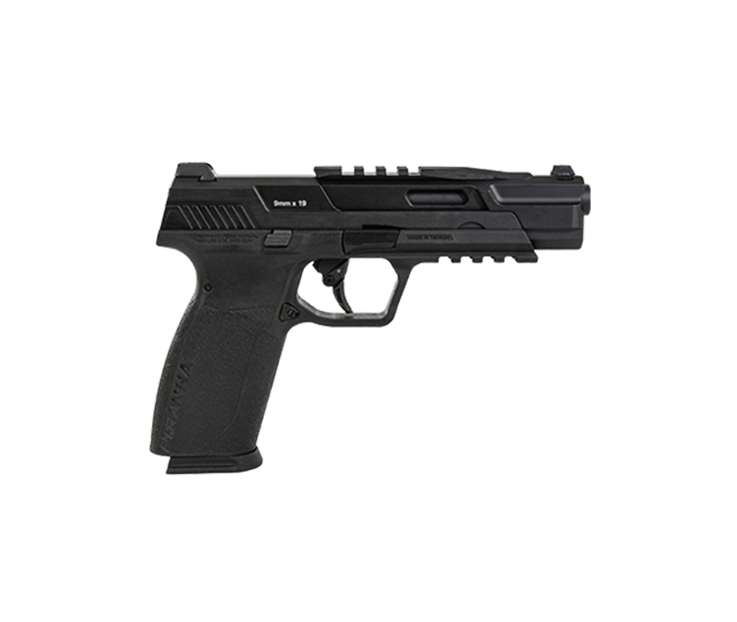 GAS-PRN-TOR-SBB-ECM - Piranha TR Silver Pistol (EU)