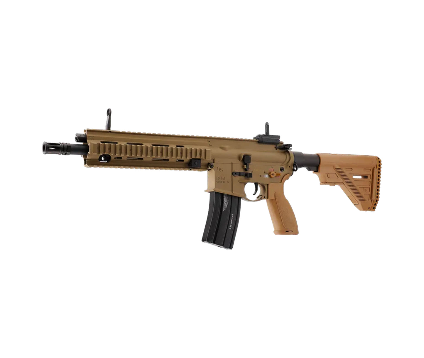 2.6480X - Heckler&Koch HK416 A5 SL GRN-BRN 6 mm AEG < 1.0 J 160R Full-Auto