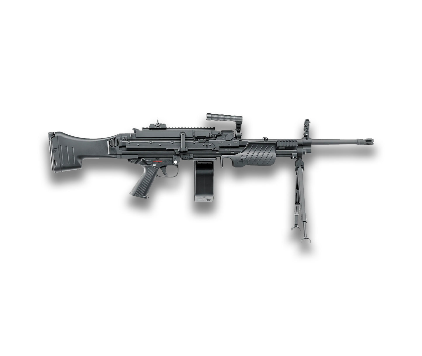 2.6488X - Heckler & Koch MG4 BLK 6mm AEG 1J 900R/4000R Full-Auto