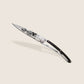 1CB000040 - Deejo, 37g, Pocket knife, Titanium, Ebony wood, Grizzly,