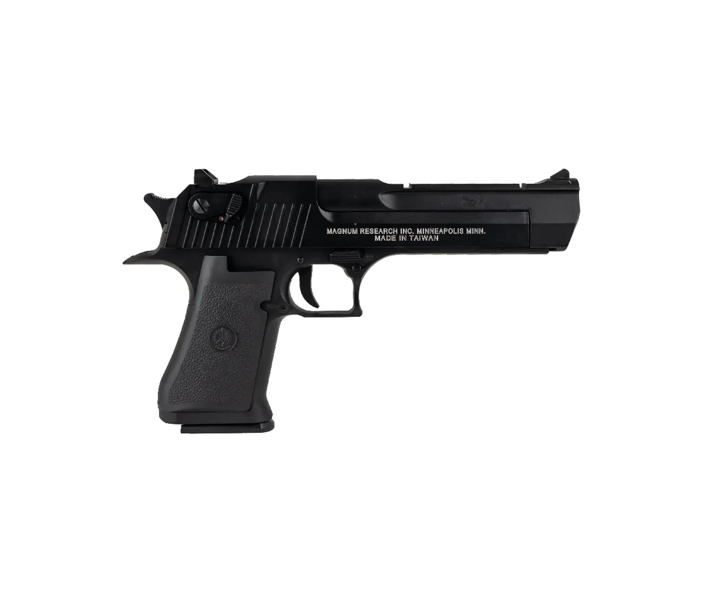 090502 - Desert Eagle .50 Blowback SEMI-AUTO Black Co2 Short Magazine 6mm 1J 21R