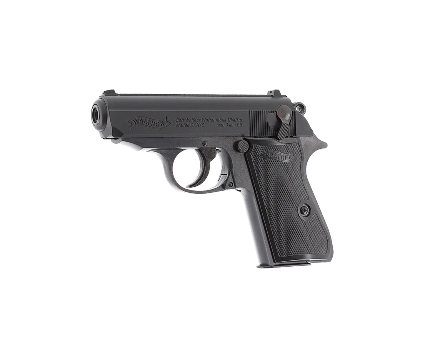 2.5007 - Walther PPK/S BLK 6mm Spring 0.5J 23R