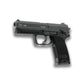 2.6356 - Heckler&Koch USP BLK 6mm CO2 1.3J 18R