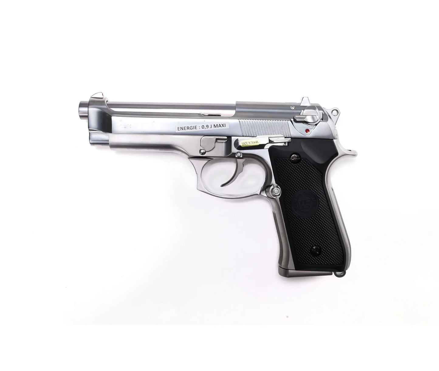 500558 - WE M92 GBB Gas Full metal Chrome 6mm /C12