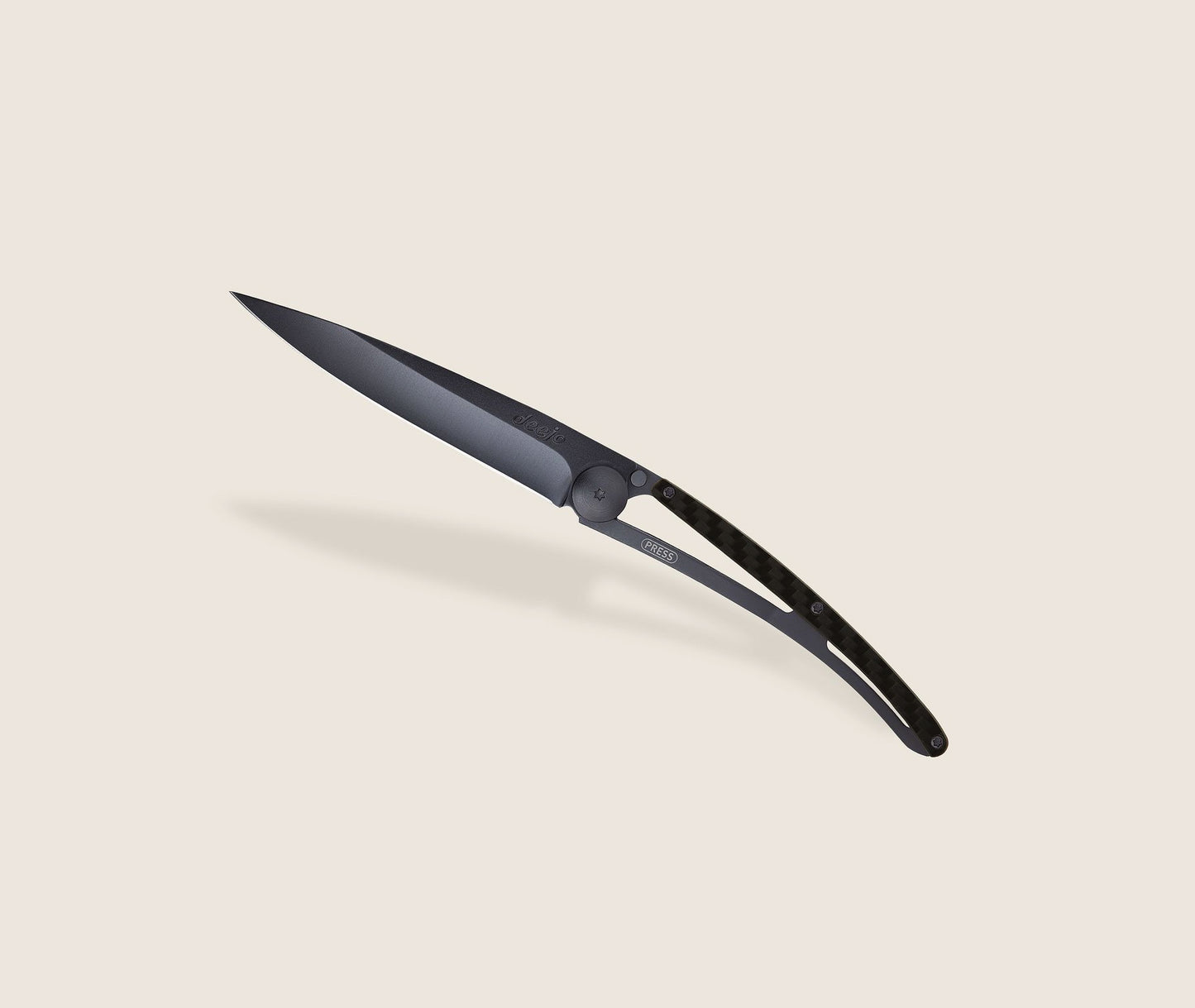 1CC000208 - Deejo, 37g, Titanium, Carbon Fiber, Art Déco