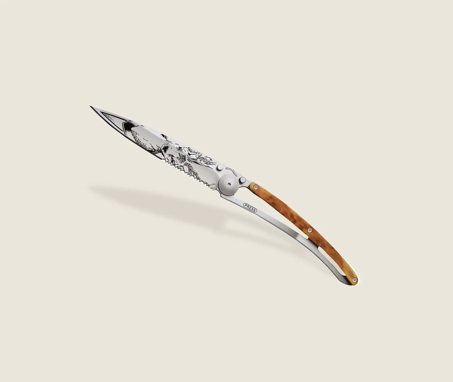 1CB000546 - DEEJO Serrated 37g Juniper wood / Deer