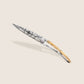 1CB000054 - Deejo, 37g, Pocket knife, Titanium, Olivewood, Terra Incognita,